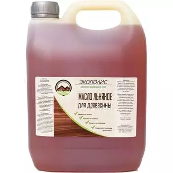 Масло льняное для древесины Экополис mldd5