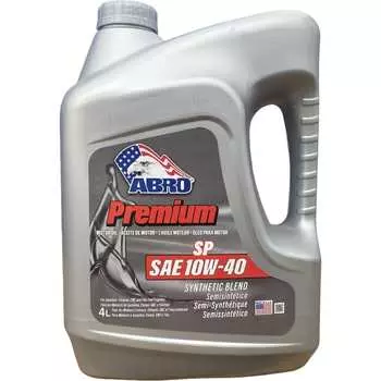 Масло моторное ABRO Premium Synthetic Blend MO-SB-10-40-SP-4L