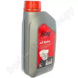 Универсальное полусинтетическое моторное масло для четырехтактных бензиновых и дизельных двигателей FUBAG 4Т Extra SAE 10W40 838265 4T Extra
