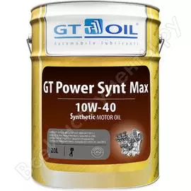 Масло GT OIL Power Synt Max SAE 10W-40 API CI-4 8809059408049