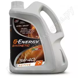 Масло G-ENERGY SyntheticActive 5W-40 253142411