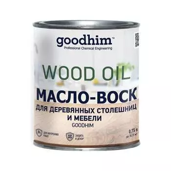 Масло-воск для деревянных столешниц и мебели Goodhim 24429