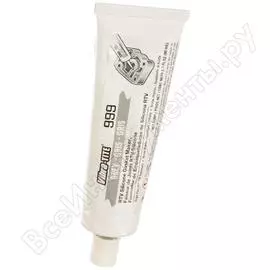 Маслостойкий силиконовый герметик для фланцев vibra-tite серый 999 80 мл 99980