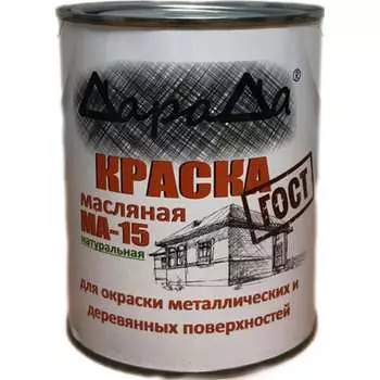 Масляная краска ДараДа МА-15 DMA15Y08