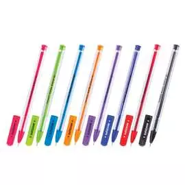 Масляные шариковые ручки ЮНЛАНДИЯ STAR АССОРТИ 143011