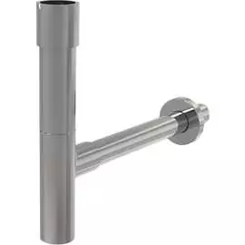 Массивный цельнометаллический сифон для умывальника Alca Plast