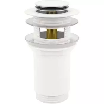 Мателлический донный клапан для раковины Wellsee Drainage System 182133000