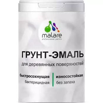 Матовая грунт-эмаль для деревянных поверхностей MALARE 2036754372085