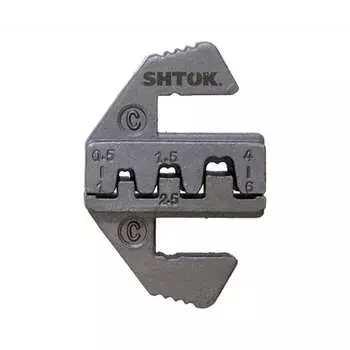 Матрица сменная для опрессовки автоклемм под двойной обжим, лепестковый, 0.5-1.0/1.5-2.5/4.0-6.0, тип с shtok 03502-10