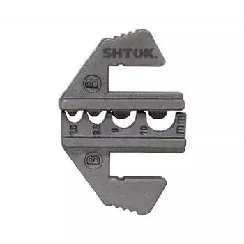 Матрица сменная для опрессовки неизолированных наконечников и гильз, точка, 1.5/2.5/6.0/10.0, тип в shtok 03502-06