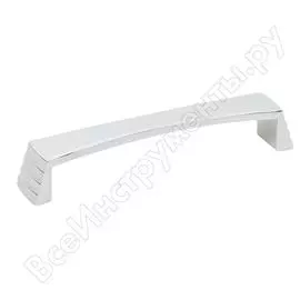 Мебельная ручка jet 165 м.ц. 128мм алюминий, хром rq165a.128cp99