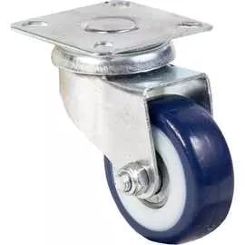 Мебельное колесо А5 синее, 50 мм 1000128