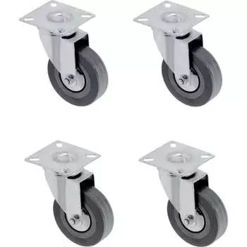 Мебельное колесо GTV GREYROLL KM-GREYROLL-50MM-BH-K