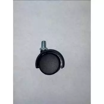 Мебельное колесо TOR TWT 40 черное, болтовое крепление, диаметр 40 мм 1027282