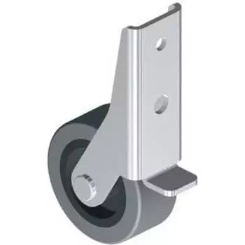 Мебельное неповоротное боковое колесо MFK-TORG Ш-238М/397Р 5011040