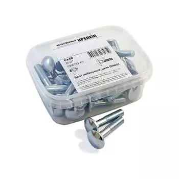 Мебельный болт качественный крепеж 8x40 DIN603 (35 шт.) 0300733