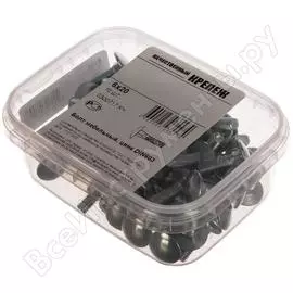 Мебельный болт качественный крепеж 6x20 DIN603 (70 шт.) 0300717