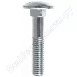 Мебельный болт качественный крепеж 10x50 DIN603 (20 шт.) 0500749