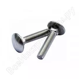 Оцинкованный мебельный болт КРЕП-КОМП 6х16 DIN603 (3600 шт.) бм616