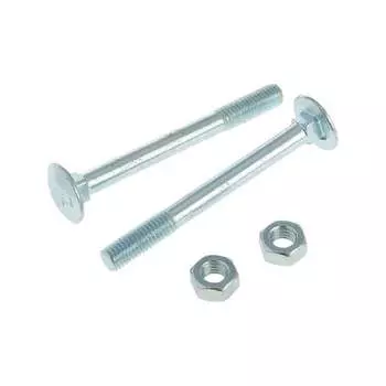 Мебельный болт с гайкой Невский Крепеж DIN 603, оцинк., М6x20 (10 шт.) 801055