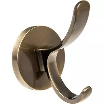 Мебельный двухрожковый крючок Kerron KR 0350