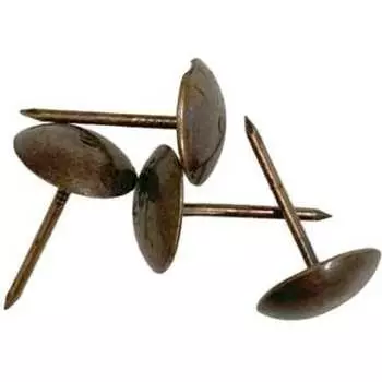 Мебельный гвоздь Локри 1,2x20, 100 шт. ГМ медь