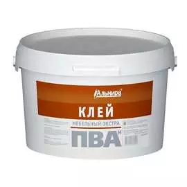 Мебельный клей ПВА АЛЬМИРА 00-00000390