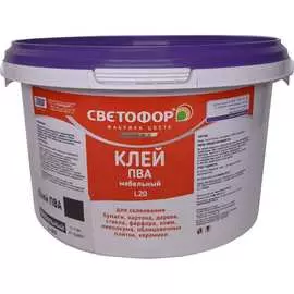Мебельный клей ПВА Светофор