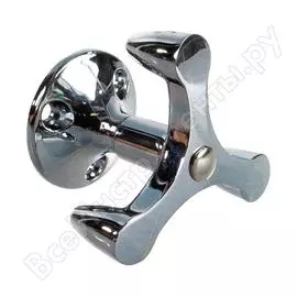 Мебельный трехрожковый крючок JET 589 CQ589Z.003CP99