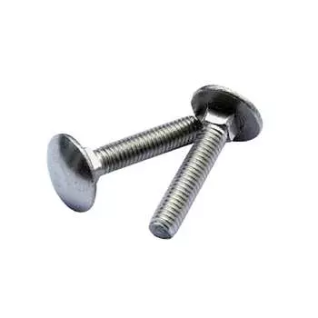 Мебельный оцинкованный болт КРЕП-КОМП 6х16 DIN603 30 шт. бм616мф