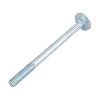 Мебельный оцинкованный болт КРЕП-КОМП 6х80 DIN603 100 шт. бм680ф