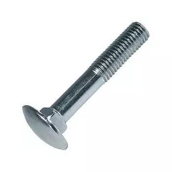 Мебельный оцинкованный болт Саморезик 6х80 DIN603 95 шт DIN603-6х80-95