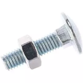 Мебельный оцинкованный болт Tech-Krep М8х30 DIN603 6 шт 108767