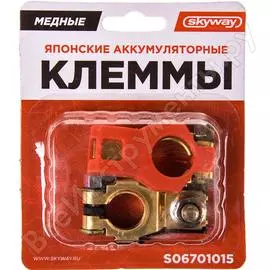 Европейские медные японские клеммы SKYWAY Т2 015 S06701015