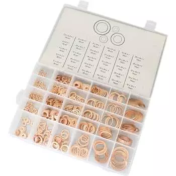 Медные шайбы WIEDERKRAFT WDK-214069