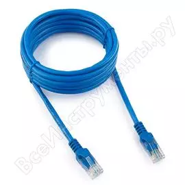 Литой многожильный медный патч-корд Cablexpert UTP PP10-3M/B