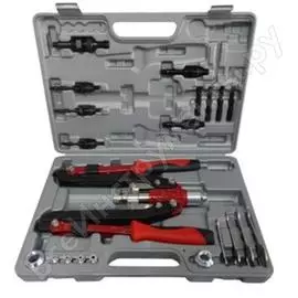 Механический двуручный складной заклепочник 3в1 profi l-520мм заклепки 3.2-6.4мм rockforce rf-lhf207