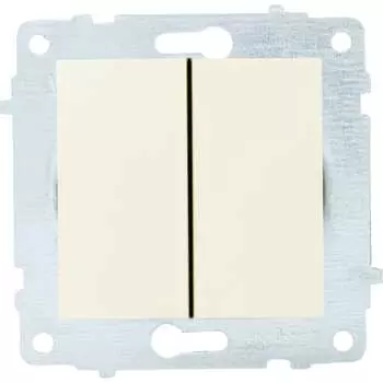 Механизм 2-клавишного выключателя OVIVO 600-000202-202