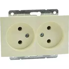 Механизм двойной розетки MONO ELECTRIC