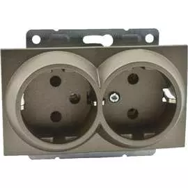 Механизм двойной розетки MONO ELECTRIC