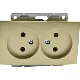 Механизм двойной розетки MONO ELECTRIC