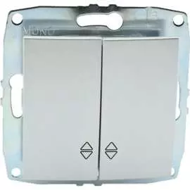 Механизм двухклавишного проходного выключателя MONO ELECTRIC