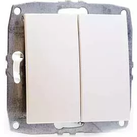 Механизм двухклавишного выключателя MONO ELECTRIC