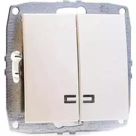 Механизм двухклавишного выключателя MONO ELECTRIC