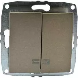 Механизм двухклавишного выключателя MONO ELECTRIC