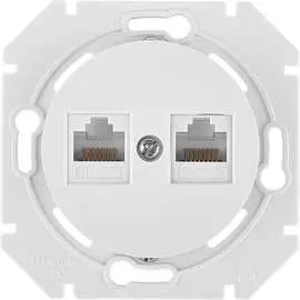 Механизм компьютерной розетки BYLECTRICA ПРОВАНС РК216-6312 графит