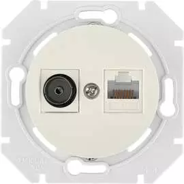 Механизм компьютерной розетки BYLECTRICA ПРОВАНС ТК-6351 бежевый