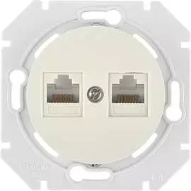 Механизм компьютерной розетки BYLECTRICA ПРОВАНС РК216-6312 бежевый