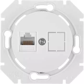 Механизм компьютерной розетки BYLECTRICA ПРОВАНС РК18-6311 перламутр