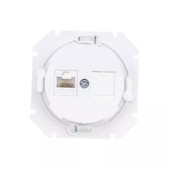 Механизм компьютерной розетки BYLECTRICA ПРОВАНС белый РК18-6311